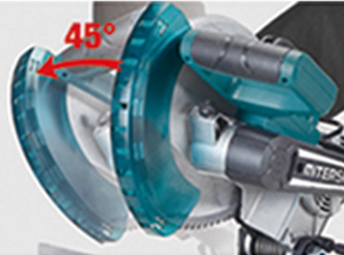 Cortes biselados a la izquierda de 0-45°