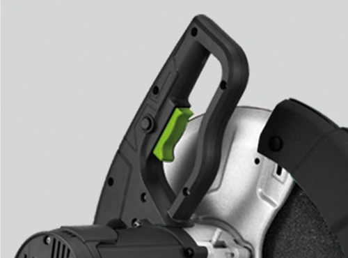 Mango ergonómico en forma de D