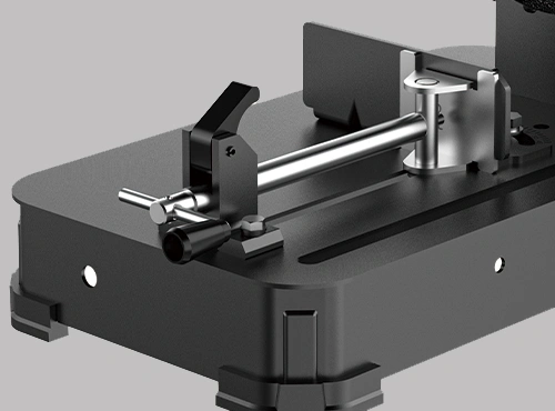 Base de acero de 3 mm de espesor